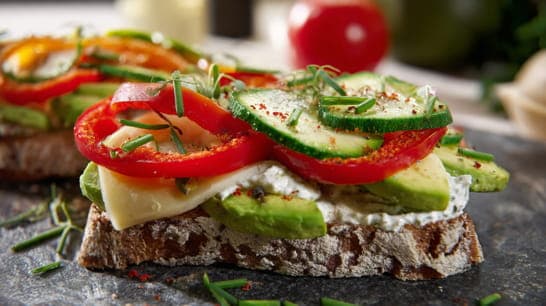 Kornspitz mit Avocado