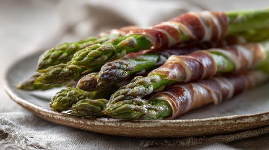 Spargel-Schinken-Sticks