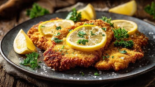 Kalbsschnitzel milanese