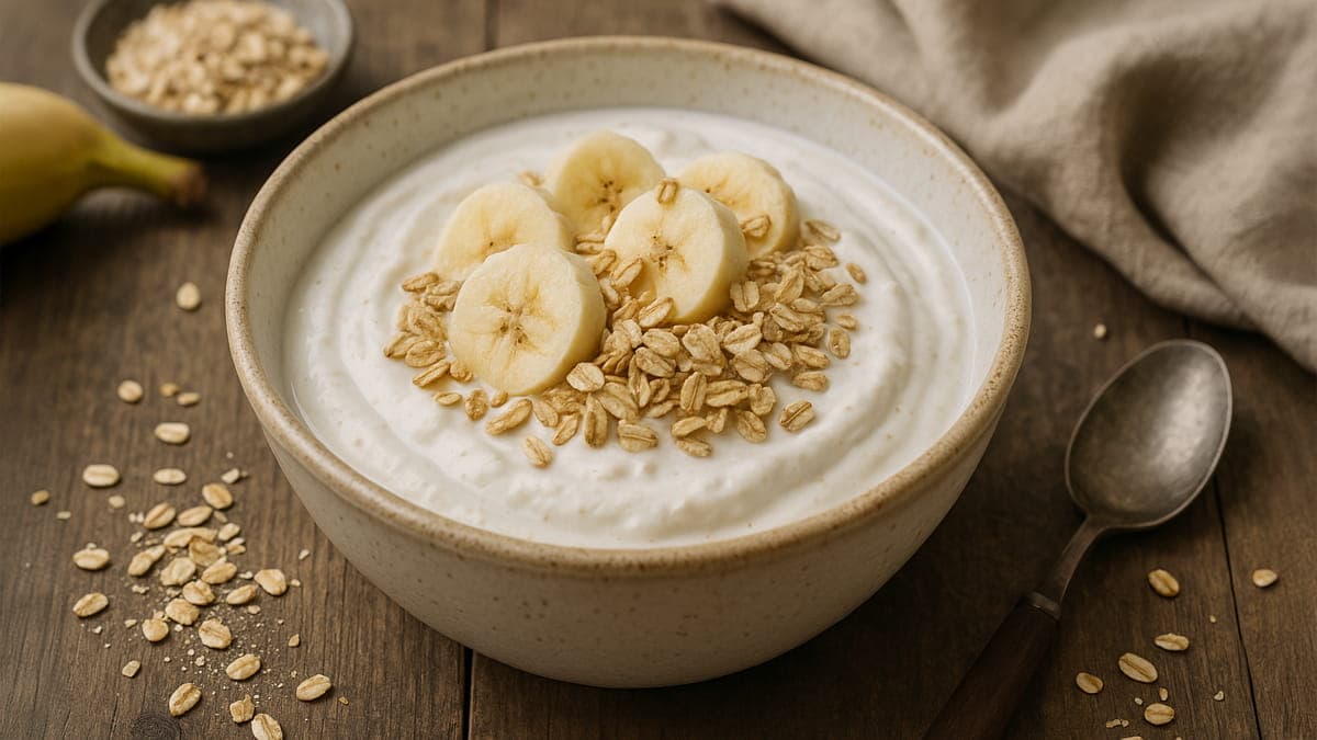 Quark mit Früchten und Haferflocken Test
